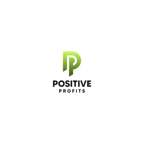 Positive Profits Logo Design by InfiniDesign