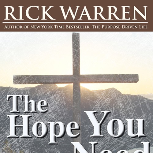 Design Rick Warren's New Book Cover Design by 99Bryan