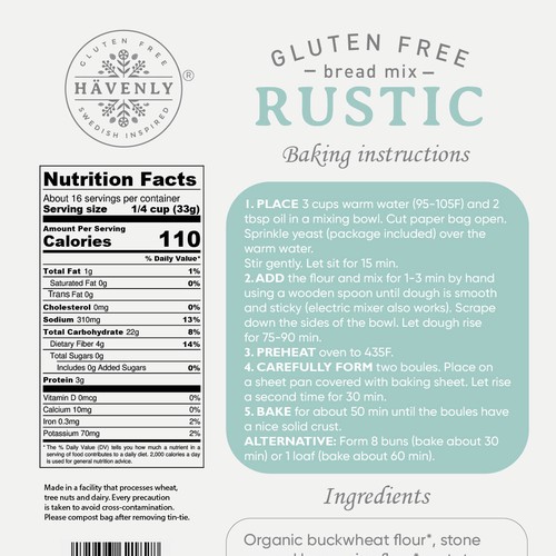 Product label contest entry by nastya.kvas