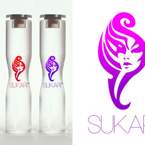 Label design for a vodka bottle and marketing material Diseño de bcra
