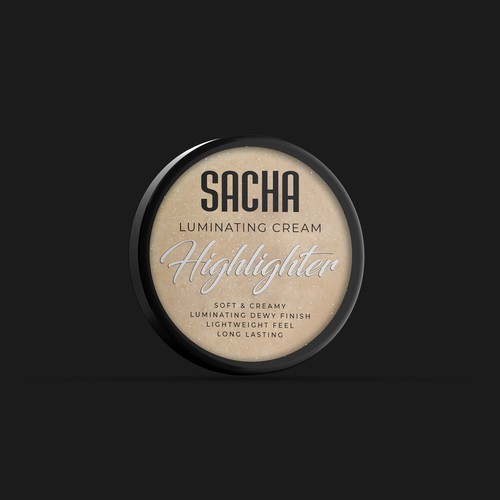 Sacha Luminating Cream Highlighter Design by Baba Gafarov