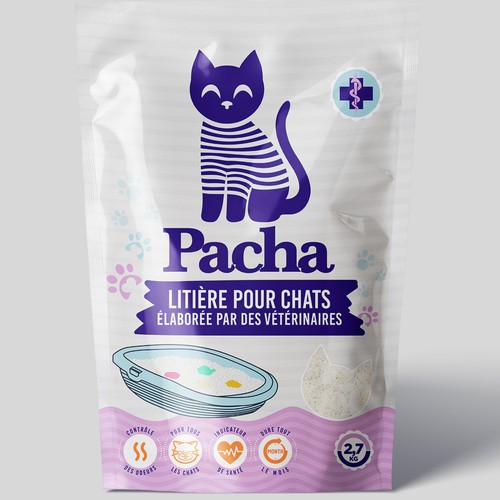 Cat Litter startup Minimalistic packaging - Contest Design von agooshe