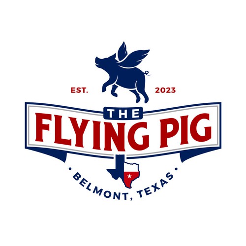 The Flying Pig Design by Ovidius ;