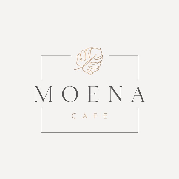 Modern, elegant logo for a cafe