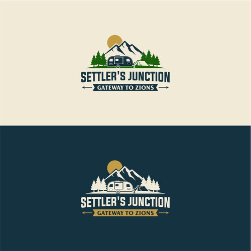 Logo Design for Settler's Junction RV Resort Design by nurmaelani