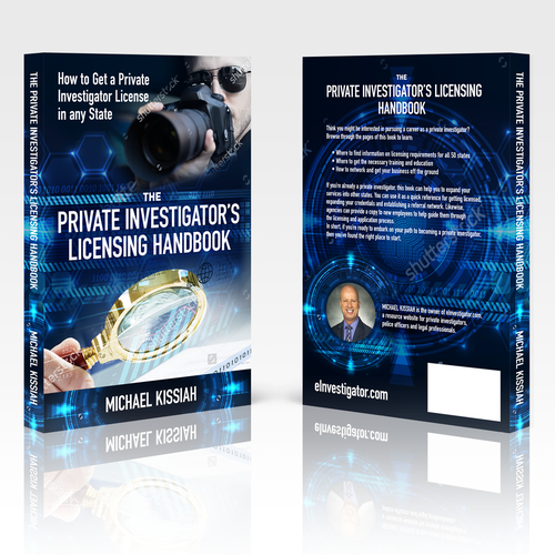 Design An Ebook Cover For A Private Investigator Licensing