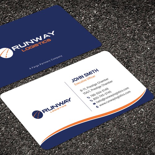 Design di Runway Logistics Business Card di ™SF_Design™