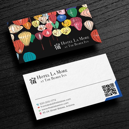 Business Card for Boutique Hotel Design réalisé par Taaiebah