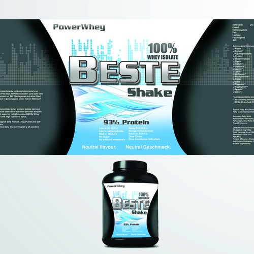 Diseño de Striking, colourful, fruity label needed for the best Protein de Alexys  Alfonso