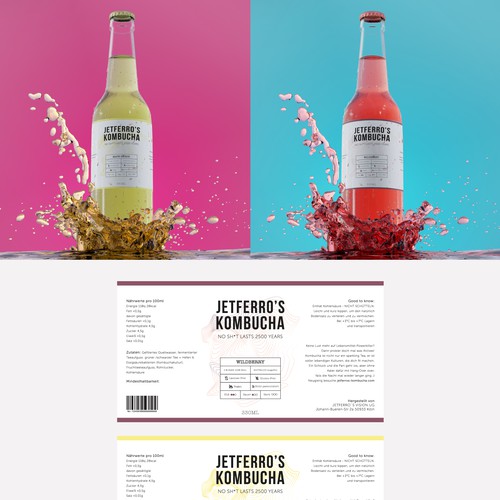 Product label contest entry by bizimkiz