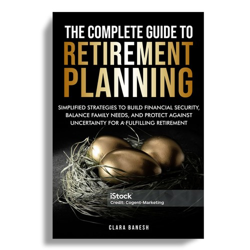 Design a Standout Cover for the Ultimate Retirement Planning Guide on Amazon Design by Mr.TK