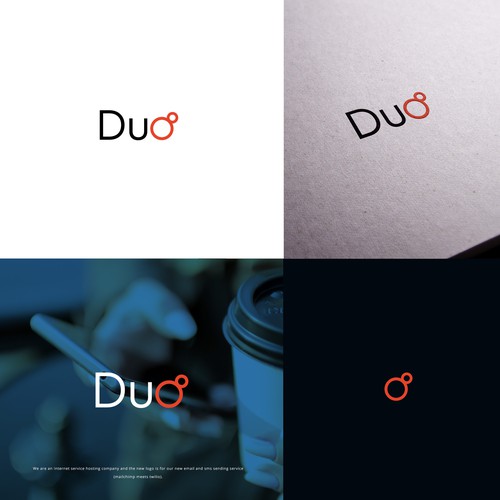 Duo | New Email+SMS service provider Design by igorart5