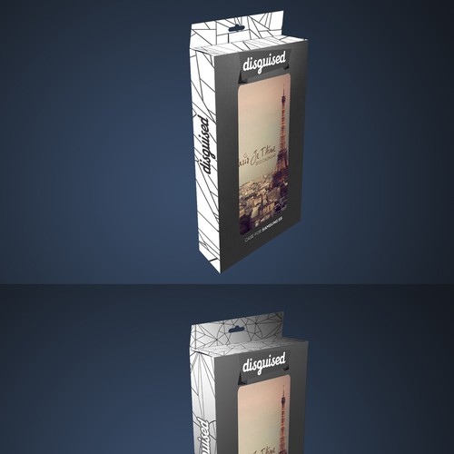 Create modern & stylish phone case packaging for high-end phone case company "disguised" Design by Orlando Palma