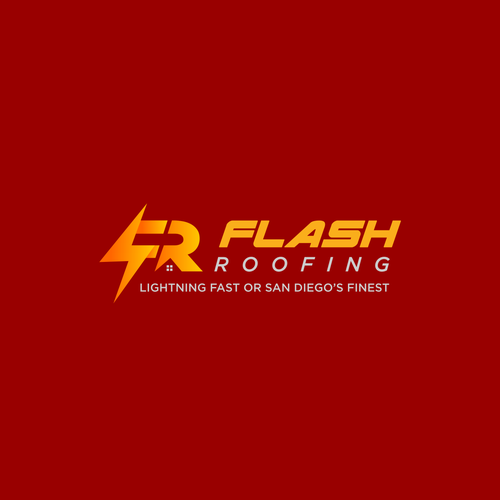 Compete to create a logo for Flash Roofing! Design by Viralika