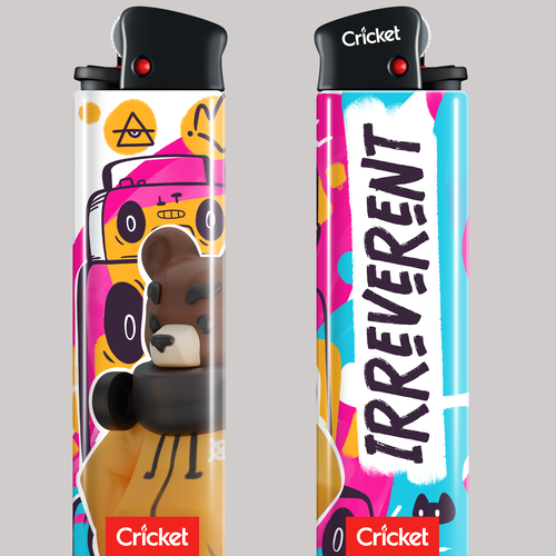 Create illustrations for a limited collection of Cricket Lighters (Multiple Winners) Design by Ketsuryh