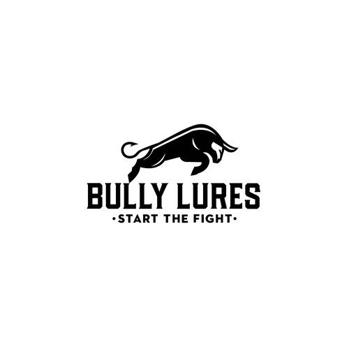 When Bulls and Lures Collide Logo Design Design by bondeng17