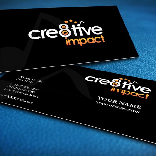 Create the next stationery for Cre8tive Impact Réalisé par designing pro