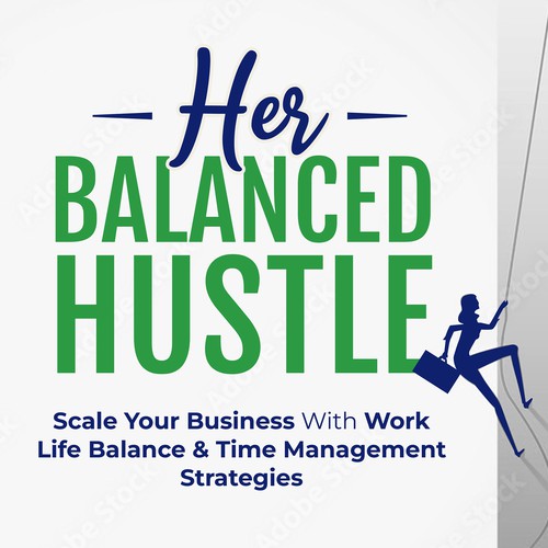Her Balanced Hustle Cover Art Design by Creative Lights