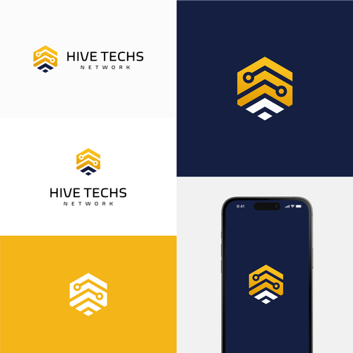 Hive Tech Networks Design von Insfire!