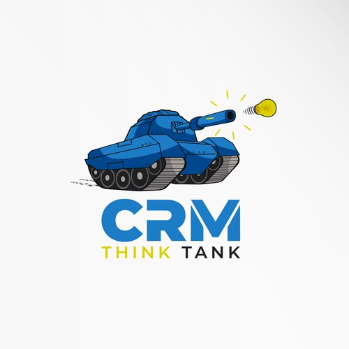 Design a fun CRM Think Tank logo Design by Ale Ale Alejandro™