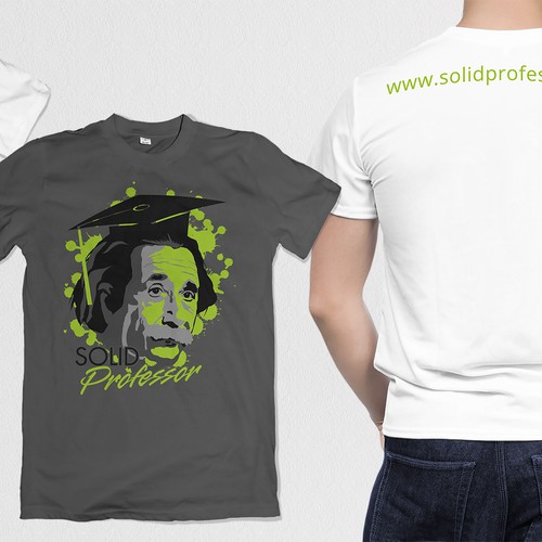 Create two t-shirt designs for SolidProfessor Design by Wild Republic