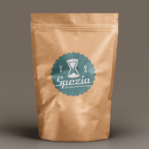 Spicy!! Food Spice Box Packaging Logo Contest! The new way to get your spices and grains! Repeat biz w winner! Design by Fortuna Design