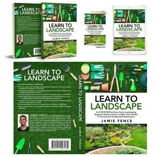 LOOKING FOR A UNIQUE AND BEAUTIFUL BOOK COVER DESIGN FOR A HOME LANDSCAPING BOOK Design by ryanurz