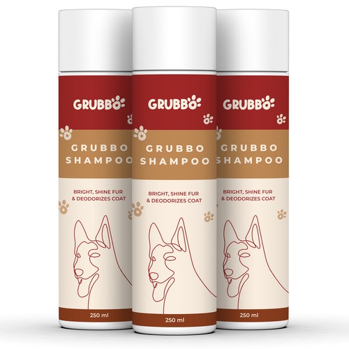 Design label for dog shampoo Design by Imee008