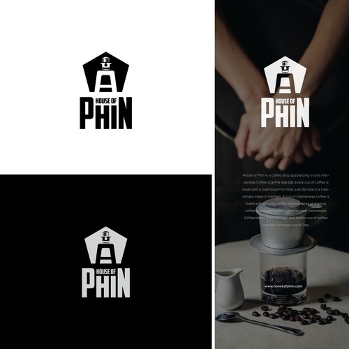 Creative coffee shop logo for Vietnamese Coffee Design by honeyjar