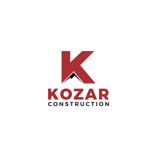 Simple Construction Company Logo with Creativity Ontwerp door art+/-