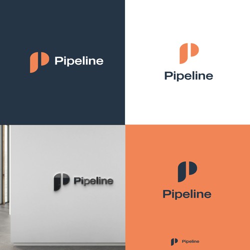 Design a cool, sleek, tech-oriented logo for Pipeline Design von HENKREATIVE☺️