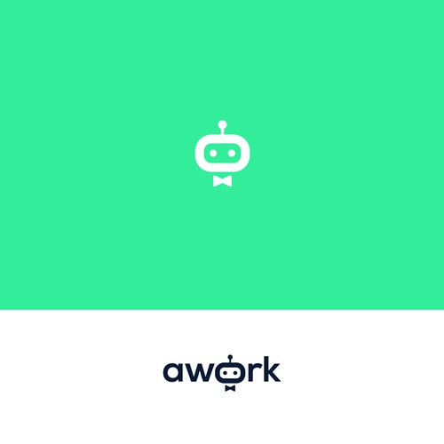 New logo for AI-based productivity software "awork" Design by Angela Cuellar