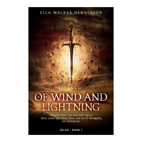 Fantasy book cover design Design by dienel96