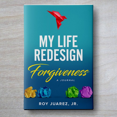 Design a Book Cover for a Self-Help Journal Series inspired by a homeless kid's experience Design by Xerxes™