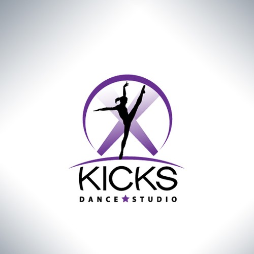 Kicks Dance Studio needs a new logo デザイン by ChaddCloud33