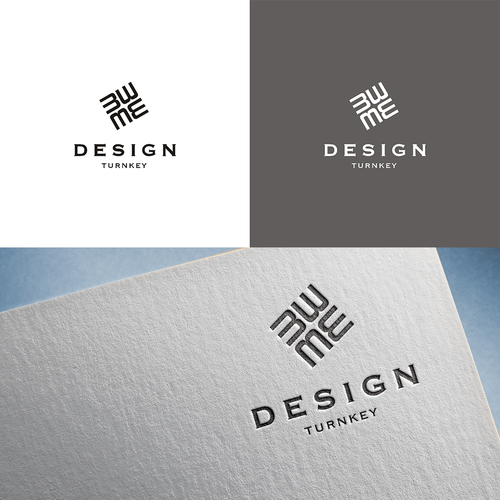 Logo for global interior design firm introducing new turnkey concept Design by Mr.Logosmith