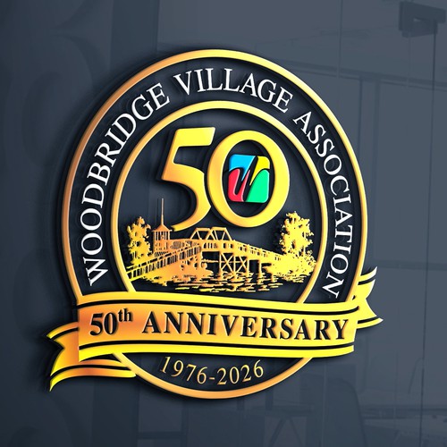 Design a 50th Anniversary logo for our community Design by Foysal bd