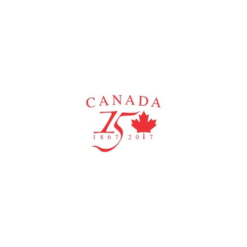 Community contest: Design Canada’s 150th birthday logo! Design by Design Stuio