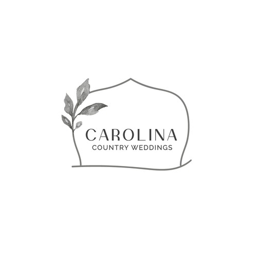 Beautiful readable logo with simple clean aesthetic for wedding venue with natural organic vibe Diseño de dprojects