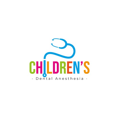 Children’s dental anesthesia company logo Design by +vectorsm