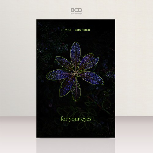 for your eyes- poetry and journal book cover Design by BCD∞