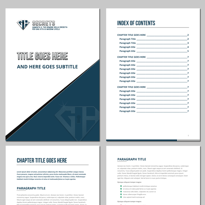  WORD  TEMPLATE  DESIGN  for handbook on healthy lifestyles 