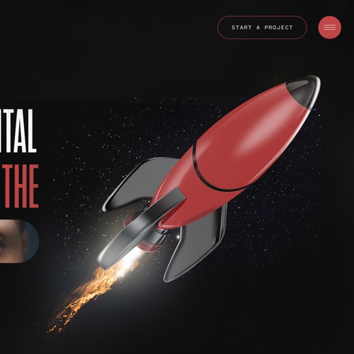 Modernized Rocket Graphics Design Branding Asset Design von nme2009
