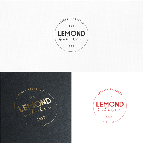 Design an Urban Chic Logo for Lemond Kitchen Design by creative leaf