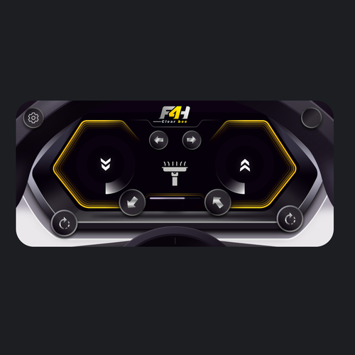 App for a window cleaning drone Design by Bhargav Talaviya