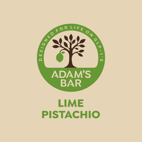 Adams Bar - Nutrition Bar for GLP1 patients Design by Med®