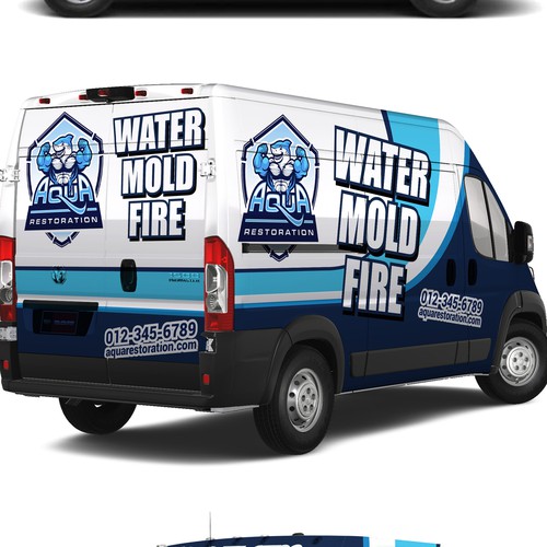 Sharp van wraps Design by RicardoRS