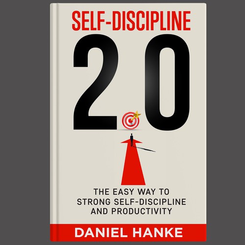 Book cover for a book about SELF-DISCIPLINE Design by Yesna99