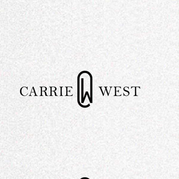 MInimal Initial design CW for fashion brand