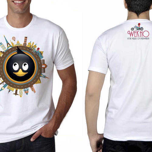 Design by RhiN titled "Wekho, in the middle of everywhere!!"